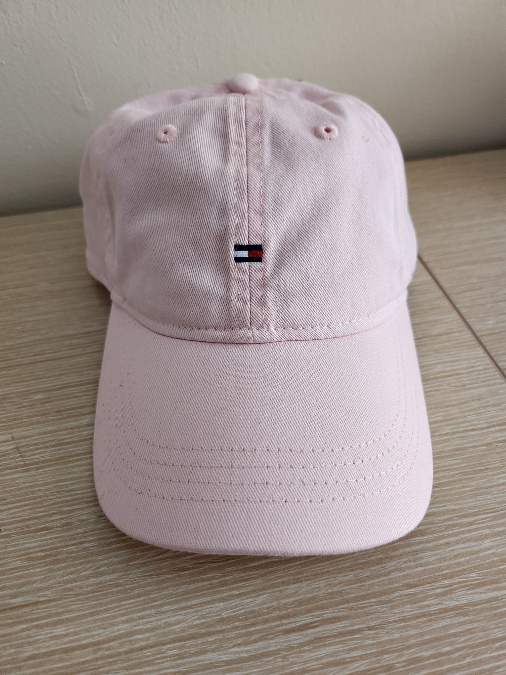 Tommy Hilfiger Womens Light Pink Logo Baseball Cap